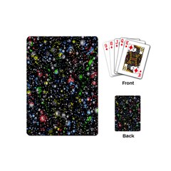 Universe Star Planet All Colorful Playing Cards (mini)  by Celenk