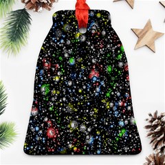 Universe Star Planet All Colorful Ornament (bell) by Celenk