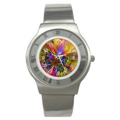 Arrangement Butterfly Aesthetics Stainless Steel Watch