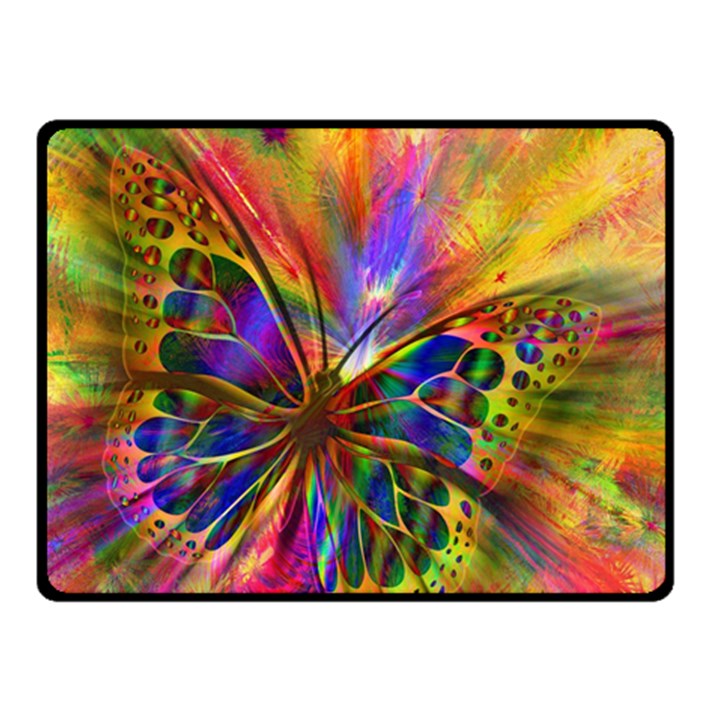 Arrangement Butterfly Aesthetics Fleece Blanket (Small)