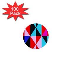 Geometric Pattern 1  Mini Buttons (100 Pack)  by Celenk