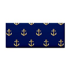 Gold Anchors Background Cosmetic Storage Cases by Celenk