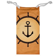 Nautical Anchor Marine Ocean Sea Jewelry Bag by Celenk