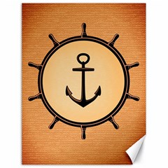 Nautical Anchor Marine Ocean Sea Canvas 18  X 24   by Celenk