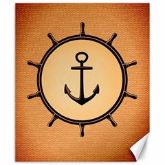 Nautical Anchor Marine Ocean Sea Canvas 20  X 24   by Celenk