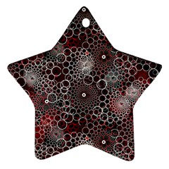 Chain Mail Vortex Pattern Ornament (star) by Celenk