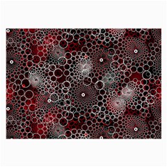 Chain Mail Vortex Pattern Large Glasses Cloth by Celenk