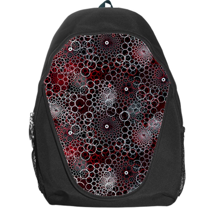 Chain Mail Vortex Pattern Backpack Bag