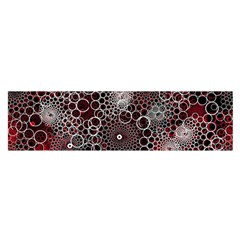 Chain Mail Vortex Pattern Satin Scarf (oblong) by Celenk