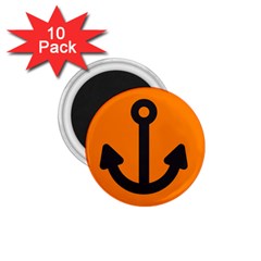 Anchor Keeper Sailing Boat 1 75  Magnets (10 Pack)  by Celenk