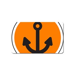 Anchor Keeper Sailing Boat Magnet (name Card) by Celenk