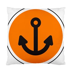 Anchor Keeper Sailing Boat Standard Cushion Case (one Side) by Celenk