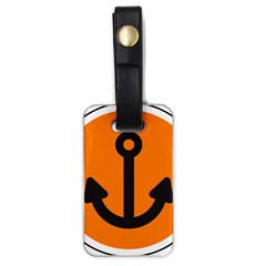 Anchor Keeper Sailing Boat Luggage Tags (one Side)  by Celenk