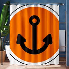 Anchor Keeper Sailing Boat Shower Curtain 60  X 72  (medium)  by Celenk