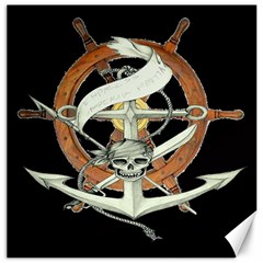 Anchor Seaman Sailor Maritime Ship Canvas 16  X 16   by Celenk