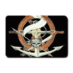 Anchor Seaman Sailor Maritime Ship Small Doormat  by Celenk