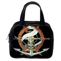 Anchor Seaman Sailor Maritime Ship Classic Handbags (one Side) by Celenk