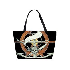 Anchor Seaman Sailor Maritime Ship Shoulder Handbags by Celenk