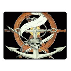 Anchor Seaman Sailor Maritime Ship Fleece Blanket (small) by Celenk