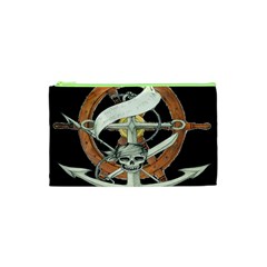 Anchor Seaman Sailor Maritime Ship Cosmetic Bag (xs) by Celenk