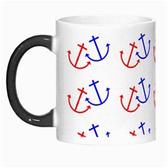 Anchors Nautical Backdrop Sea Nautical Morph Mugs by Celenk