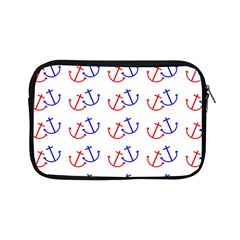 Anchors Nautical Backdrop Sea Nautical Apple Ipad Mini Zipper Cases by Celenk