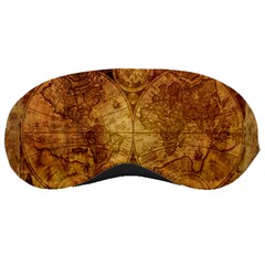 Map Of The World Old Historically Sleeping Masks