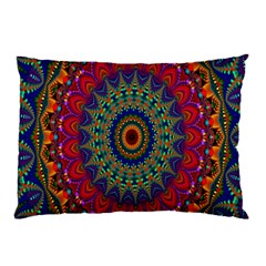 Kaleidoscope Mandala Pattern Pillow Case (two Sides) by Celenk