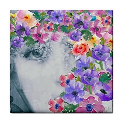 Flower Girl Tile Coasters by NouveauDesign