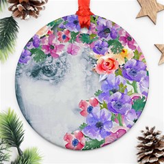 Flower Girl Ornament (round) by NouveauDesign