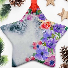 Flower Girl Ornament (star) by NouveauDesign