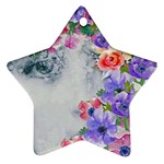 flower girl Star Ornament (Two Sides) Front