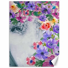 Flower Girl Canvas 36  X 48   by NouveauDesign