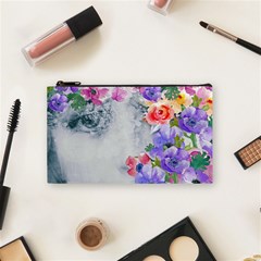 Flower Girl Cosmetic Bag (small)  by NouveauDesign