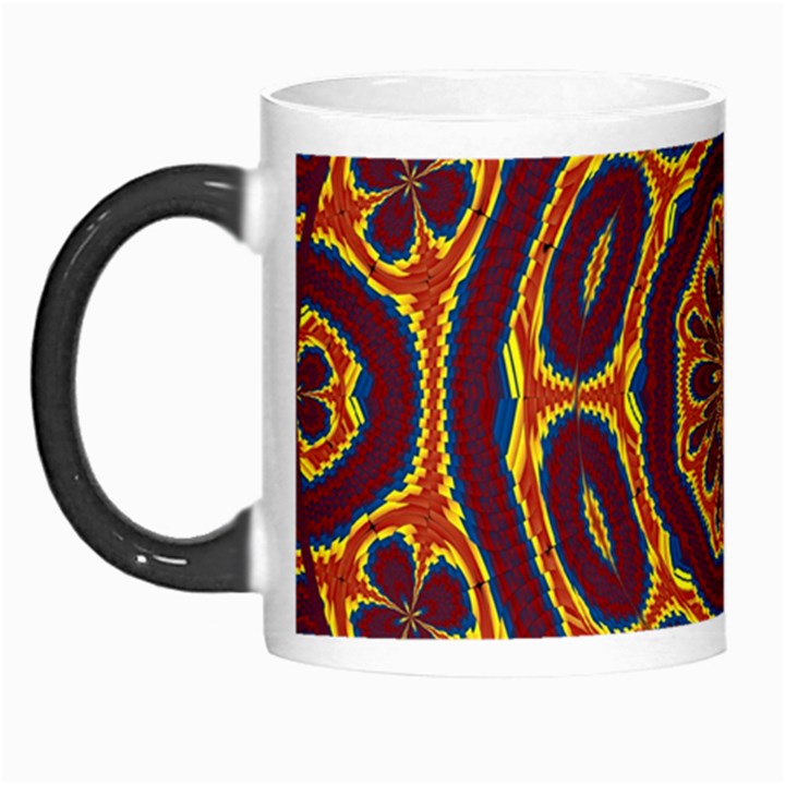 Geometric Tapestry Morph Mugs