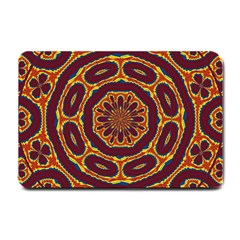 Geometric Tapestry Small Doormat  by linceazul