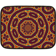 Geometric Tapestry Double Sided Fleece Blanket (mini)  by linceazul