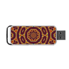 Geometric Tapestry Portable Usb Flash (two Sides) by linceazul