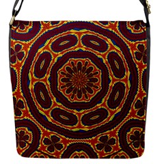 Geometric Tapestry Flap Messenger Bag (s) by linceazul