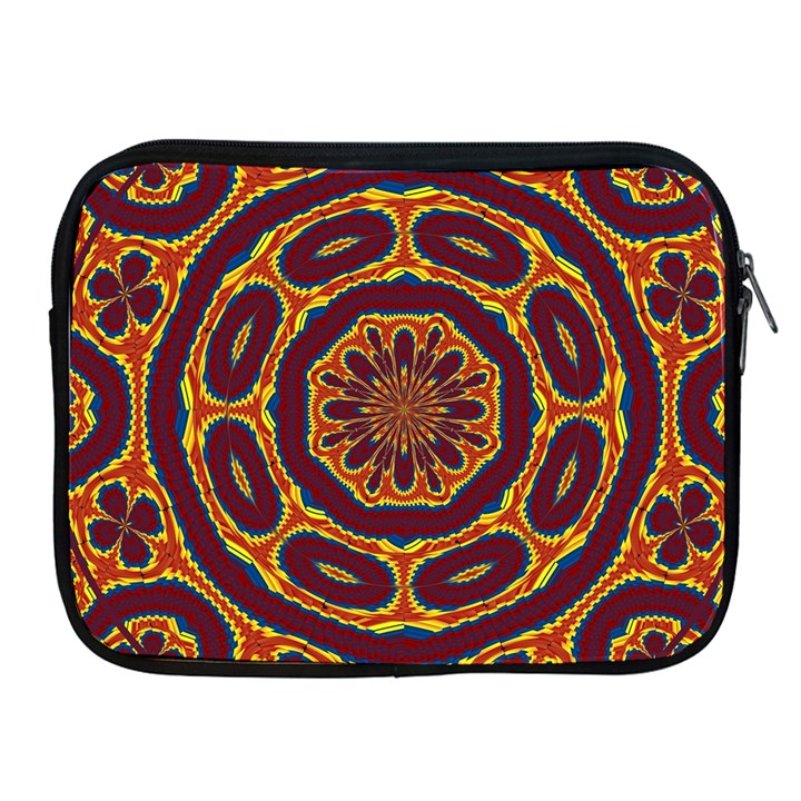 Geometric Tapestry Apple iPad 2/3/4 Zipper Cases