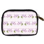 Floral Pattern Digital Camera Cases Back