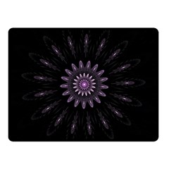 Fractal Mandala Delicate Pattern Fleece Blanket (small) by Celenk