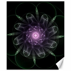 Mandala Fractal Light Light Fractal Canvas 8  X 10  by Celenk