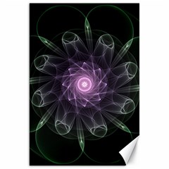 Mandala Fractal Light Light Fractal Canvas 20  X 30   by Celenk