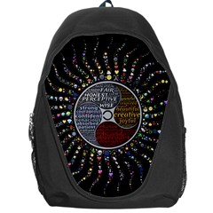 Whole Complete Human Qualities Backpack Bag by Celenk