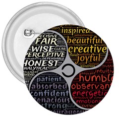 Person Character Characteristics 3  Buttons by Celenk