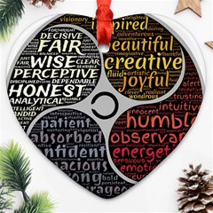 Person Character Characteristics Ornament (heart) by Celenk