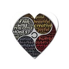 Person Character Characteristics Heart Magnet by Celenk