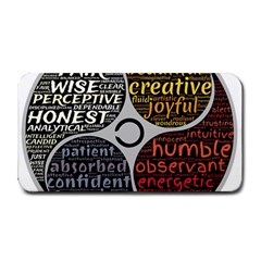 Person Character Characteristics Medium Bar Mats by Celenk