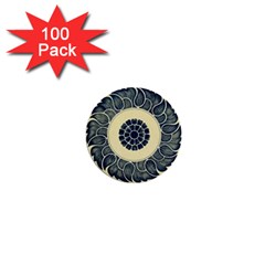 Background Vintage Japanese 1  Mini Buttons (100 Pack)  by Celenk